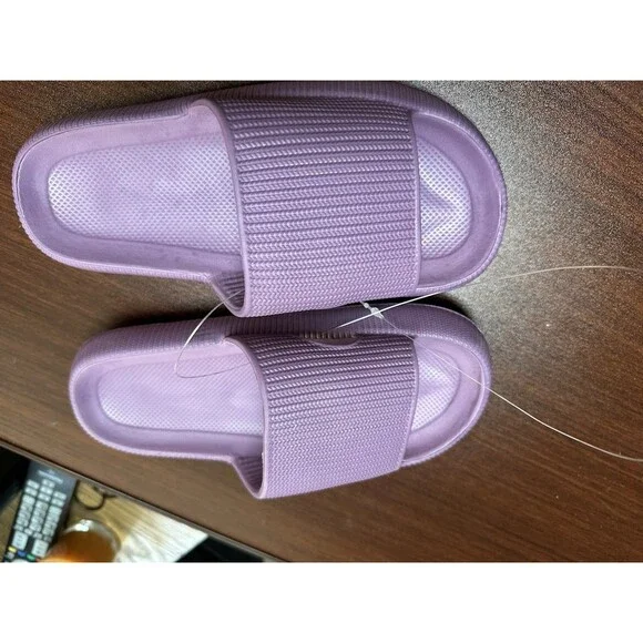 Cloud Pillow Slides Lilac Size EU 32-33 US 2-4 New - Picture 4 of 4